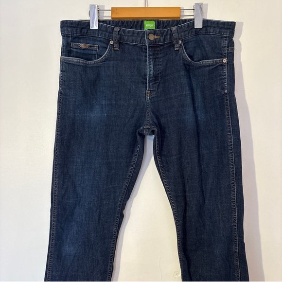 Boss Dark Blue Slim Jeans - Picture 3 of 9